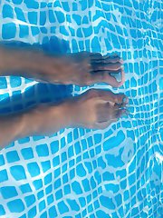 Submerged feet collection 1