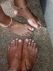 Displaying our toenails