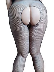 A night in the club in a catsuit