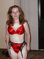 Leaking mature damsel trying to tease