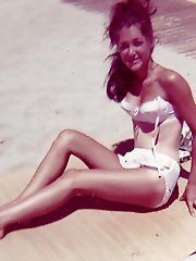 Sweet aged businesswoman with soaked cunt