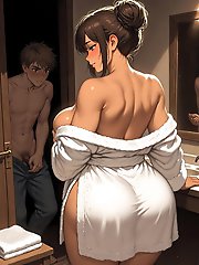 Thick MILF housewives and holy nuns corrupt and milk innocent men