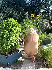 Horny 52 year old cougar in bondage