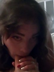 Stunning experienced bitch is playing herself