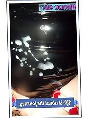 Big breasted old dames were drilled hard